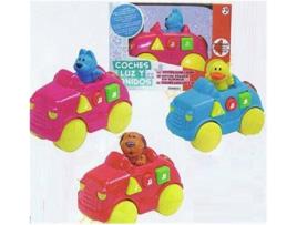 Carrinhos com Animais JAC-IMPORTACION Luz e Sons Sortidos