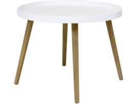 Mesa de Centro  B154324D (Tampo: MDF - Pernas: Madeira - 47 x 64 x 64 cm)