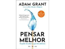 Livro Pensar Melhor de Adam Grant (Português)