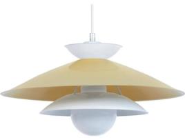 Candeeiro de Suspensão  Ebba (Creme - E27 - Máx. 40 W - Metal)