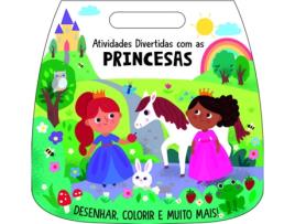 Livro Atividades Divertidas com as Princesas de Stephanie Evans (Português)