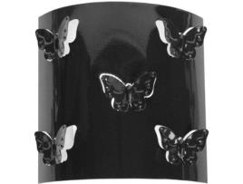 Candeeiro de Parede  Papillon (Preto - E27 - Máx. 40W - Metal)
