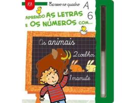 Livro Aprendo as Letras e os Números com... os Animais de Carlo Alberto Michelini (Português)