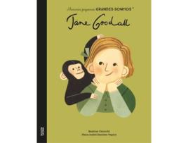 Livro Jane Goodall de M.ª Isabel Sánchez Vegara (Português)