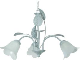 Candeeiro de Teto  Eglantine (Cinzento 3 - E14 - Máx. 40W - Metal)