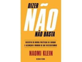 Livro Dizer Não Não Basta de Naomi Klein (Português)