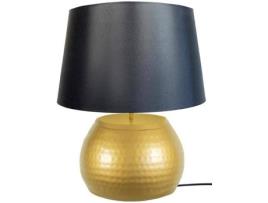 Candeeiro de Mesa  Mumbai (Dourado, Preto - E27 - Máx. 40W - Metal)