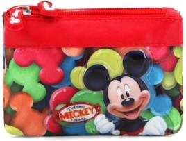 Carteira  Delicious Quadrado Duplo (Vermelho - 9.5x13.5x3cm)