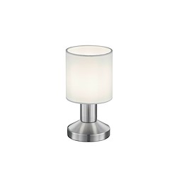 Candeeiro de mesa TRIO GARDA 1XE14 BRANCO