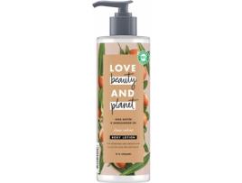 Óleo Corporal LOVE BEAUTY AND PLANET Manteiga De Karité E Óleo De Sândalo (400 ml)