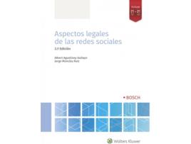 Livro Aspectos Legales De Las Redes Sociales (3.ª Edición) de Albert Agustinoy Guilayn (Espanhol)