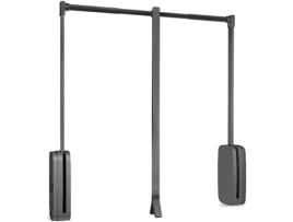 Varão Basculante  Sling (Plástico - 9x16x86,5 cm - Cinzento)