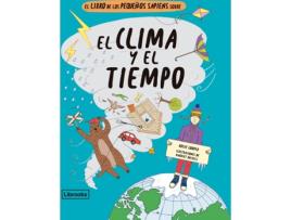 Livro El Libro De Los Pequeños Sapiens Sobre El Clima Y El Tiempo de Rosie Cooper (Espanhol)