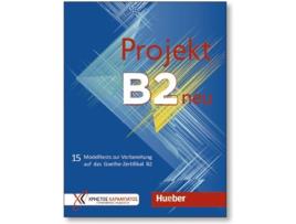 Livro Projekt B2 - Testbuch (Tests) de Hueber (Espanhol)