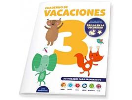 Livro Cuaderno De Vacaciones 3 Años Poster Luminiscente de Aa.Vv (Espanhol)