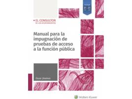 Livro Manual Para La Impugnación De Pruebas De Acceso A La Función Pública de Óscar Jiménez Moriano (Espanhol)