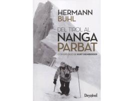 Livro Del Tirol Al Nanga Parbat de Hermann Buhl (Espanhol)