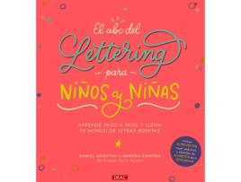 Livro El Abc Del Lettering Para Niños Y Niñas de Daniel Agostini (Espanhol)