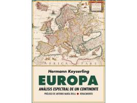 Livro Europa. Análisis Espectral De Un Continente de Hermann Keyserling (Espanhol)