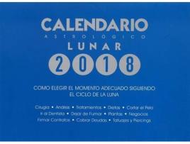 Livro Calendario Astrológico Lunar 2018 de María José Serrano (Espanhol)