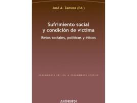 Livro Sufrimiento Social Y Condición De Víctima de Zamora José A. (Espanhol)