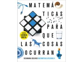 Livro Matematicas Aplicadas 4ºeso + Lic.Digital 21 Pqlco de Aa.Vv (Espanhol)