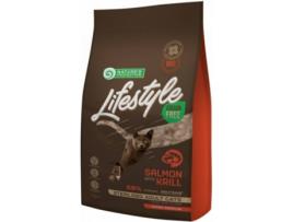 Ração para Gatos  (1.5 kg - Seca - Adulto - Sabor: Salmão e Krill)