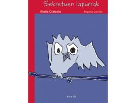 Livro Sekretuen Lapurrak de Alaitz Olaizola (Basco)