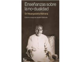 Livro Enseñanzas Sobre La No-Dualidad de Sri Nisargadatta Maharaj (Espanhol)