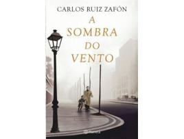 Livro A Sombra do Vento de Carlos Ruiz Zafón (Português)
