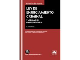 Livro Ley De Enjuiciamiento Criminal de  (Espanhol)