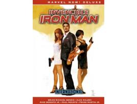 Livro Marvel Now! Deluxe Invencible Iron Man. Internacional 2 de Brian M. Bendis (Espanhol)