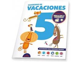 Livro Cuaderno De Vacaciones 5 Años Poster Luminiscente de Aa.Vv (Espanhol)