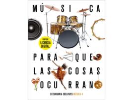 Livro Musica 4ºeso + Lic.Digital 21 Para Cosas Ocurran de Aa.Vv (Espanhol)