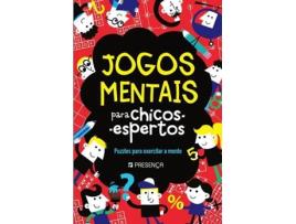 Livro Jogos Mentais Para Chicos-Espertos de Chris Dickason e Gareth Moore (Português)