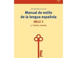 Livro Manual De Estilo De La Lengua Española: Mele 5 de Jose Martinez (Espanhol)