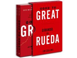 Livro Estuche Good To Great + Girando La Rueda de Jim Collins (Espanhol)