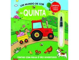 Livro Um Mundo de Cor: Na Quinta de VVAA (Português)