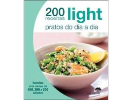 Livro 200 Receitas Light - Pratos do Dia a Dia de VVAA (Português)