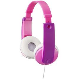 Auscultadoores Infantis com Fio  HA-KD7PN-E - Rosa e Roxo