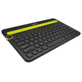 K480 Teclado Bluetooth Qwertz Alemão Preto