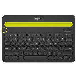 Logitech Mini Teclado Sem Fio K480 German QWERTZ Black