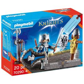 Playmobil Conjunto De Cavaleiros 70290 One Size Multicolor