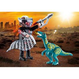 Playmobil E Saqueador 70693 Duopack Velociraptor One Size Multicolor