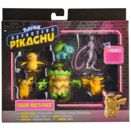 Detective Pikachu - Multi-Pack Figuras
