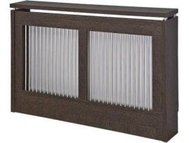 Cobertura do Radiador  Cristian 3090 (Wengue - Aglomerado de Alta Densidade e Melamina - 83.5 x 90 x 18 cm)