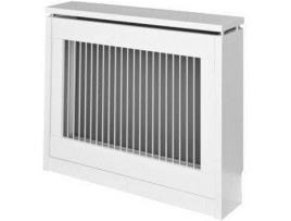 Cobertura do Radiador  Cristian 3090 (Branco - Aglomerado de Alta Densidade e Melamina - 83.5 x 90 x 18 cm)