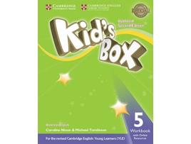 Livro Kid'S Box Level 5 Workbook With Online Resources American English de Caroline Nixon (Inglês)