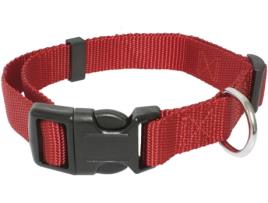 Coleira para Cães BOBY Clássico (Vermelho - 41-60 x 2.5 cm - Nylon)