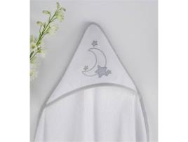 Toalha de Banho PIELSA BABY Moon 122135 (100x100 - Cinza)